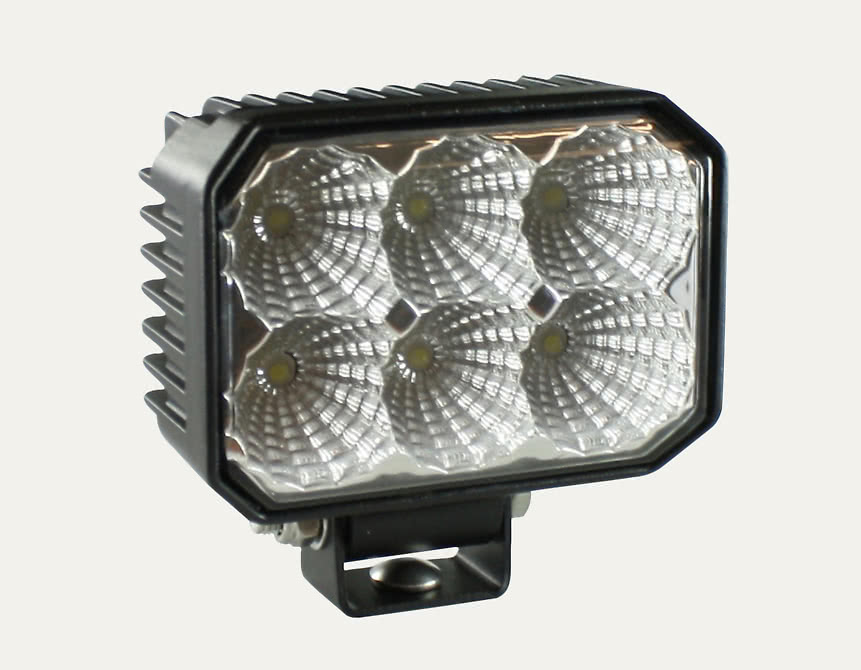Flextra Arbetsbelysning Led Med Lins I Polykarbonat