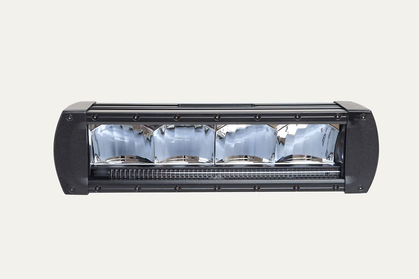 Flextra Ljusramp Led Curved 60W (15Wx4 Reflektorer)