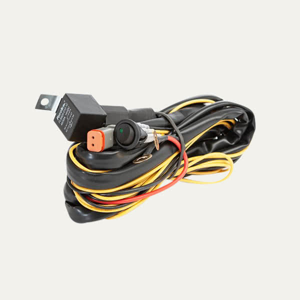 Extraljuskablage Med Relä 24 V 300W Med 2-Pol Dt-Kontakt