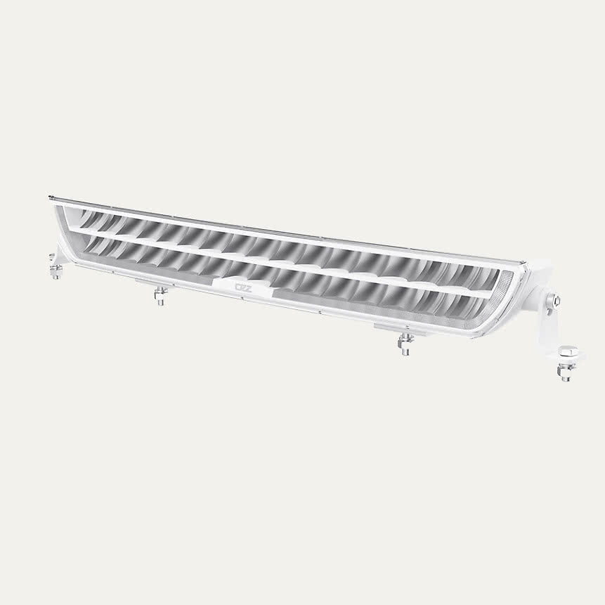 OZZ DRB1 P20" LED extraljusramp vit