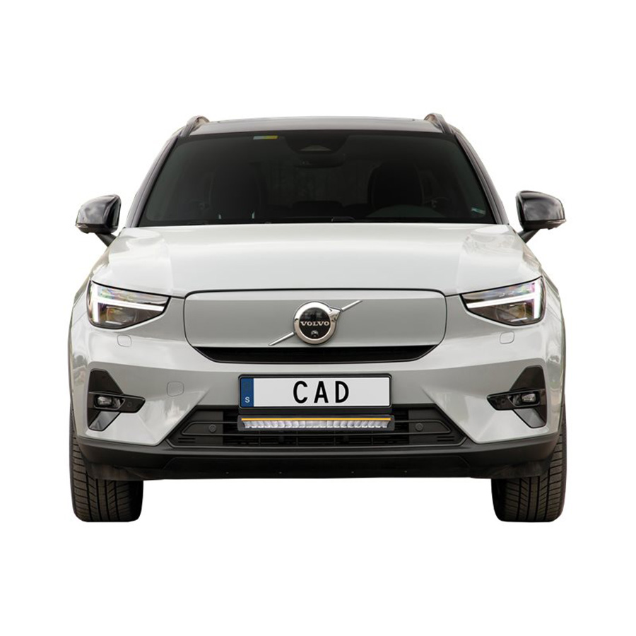 LED light bar kit Unico XL 20" compatible with Volvo EX40 (2023 and later) - Rail mount
