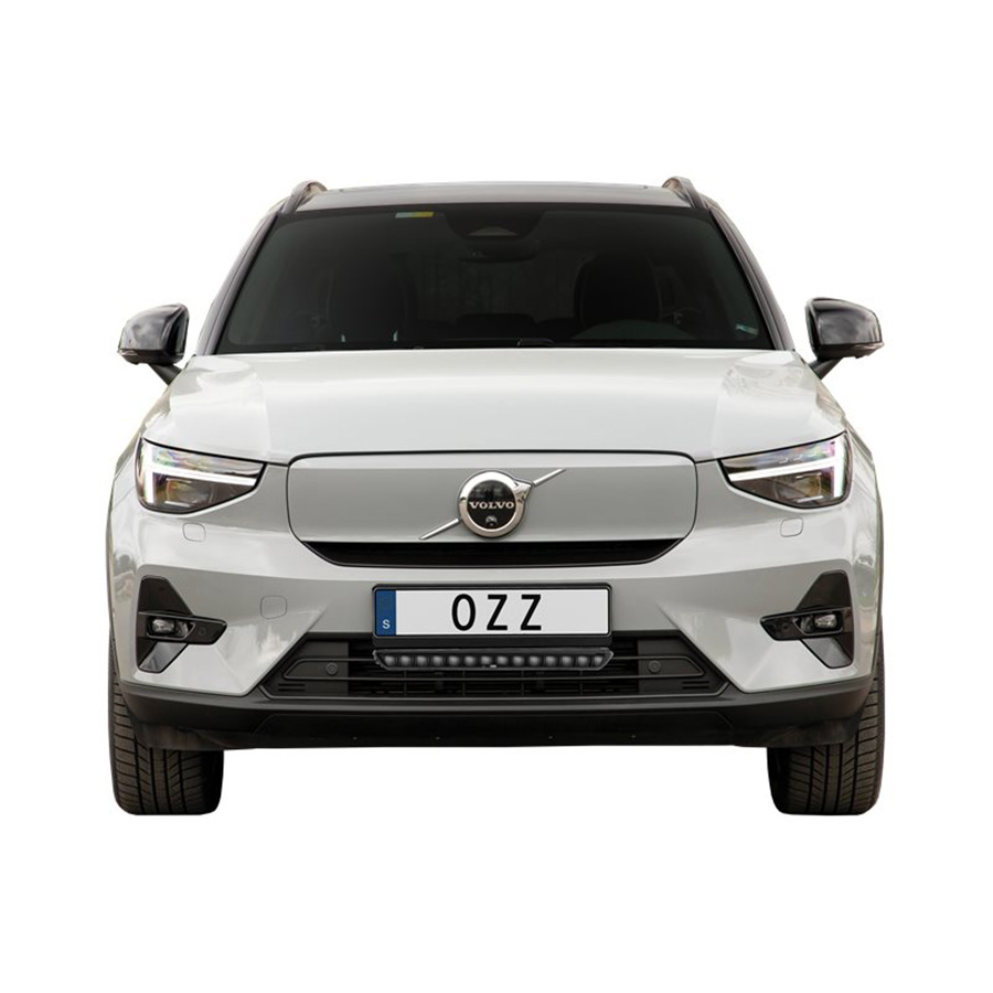 LED light bar kit OZZ XB1 20" compatible with Volvo EX40 (2023 and later) – Rail mount