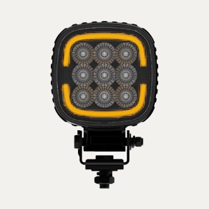Tricolor Work Light 45W LED With Warning Light