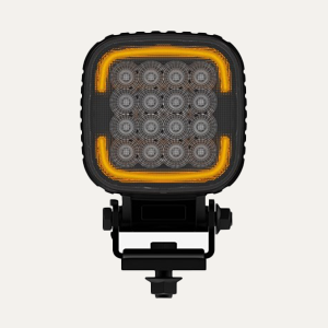Tricolor Work Light 80W LED With Warning Light