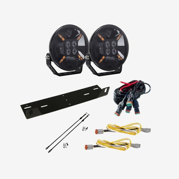 CAD 400815R 9″ 2-Pack Driving Lights Kit