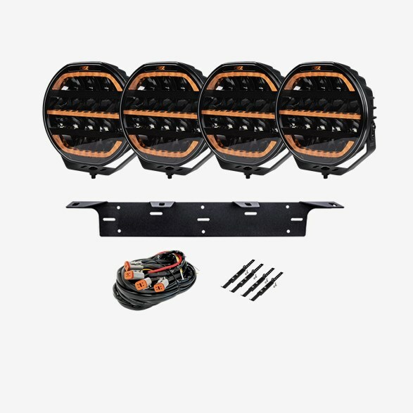 OZZ XR2 P7″ Black 4-Pack Driving Lights Kit