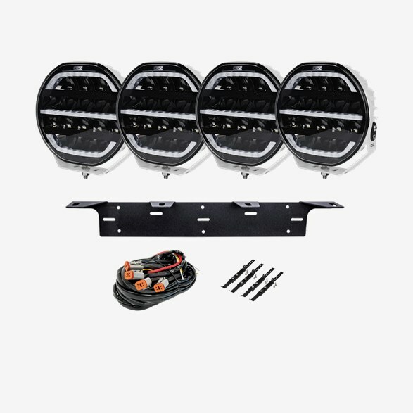 OZZ XR2 P7″ White 4-Pack Driving Lights Kit