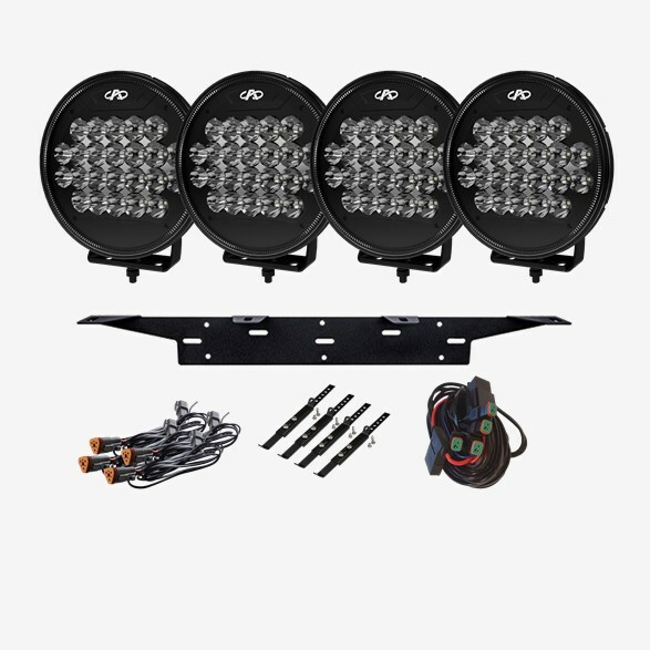 TORO 9″ 4-PACK DRIVING LIGHTS LED Light Bar Kit