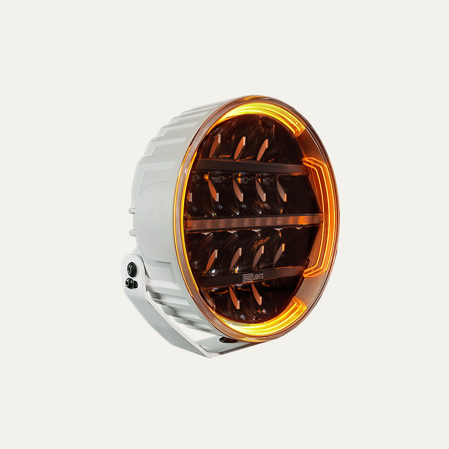 BriodLights Olympus LED-extraljus - vitt