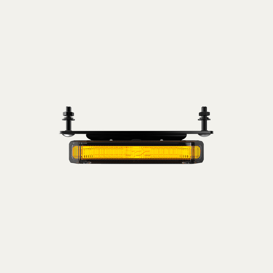 OZZ RL2 65 - backljus/varningsljus LED - Svart