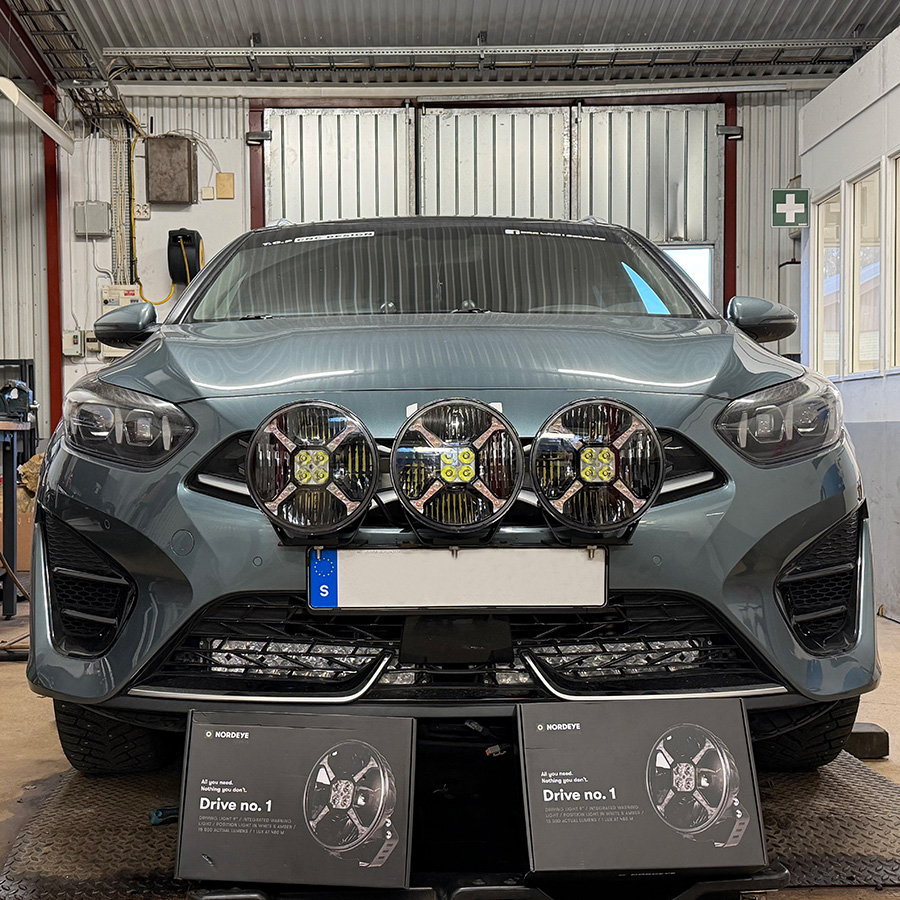 Nordeye Lights - Drive no.1 - Kit di 4 luci di guida a LED con luce di segnalazione integrata - immagine 15
