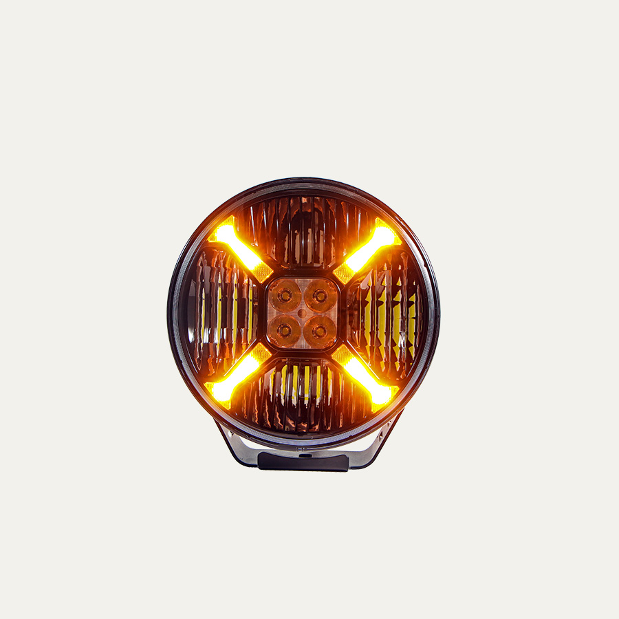 Nordeye lights - Drive no.1 LED 4-pack extraljuskit med integrerat varningsljus - Bild 3