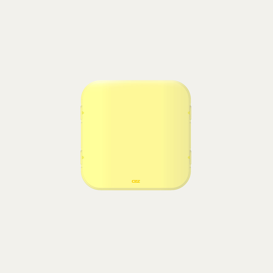 OZZ SQR 7" Linssinsuoja keltainen