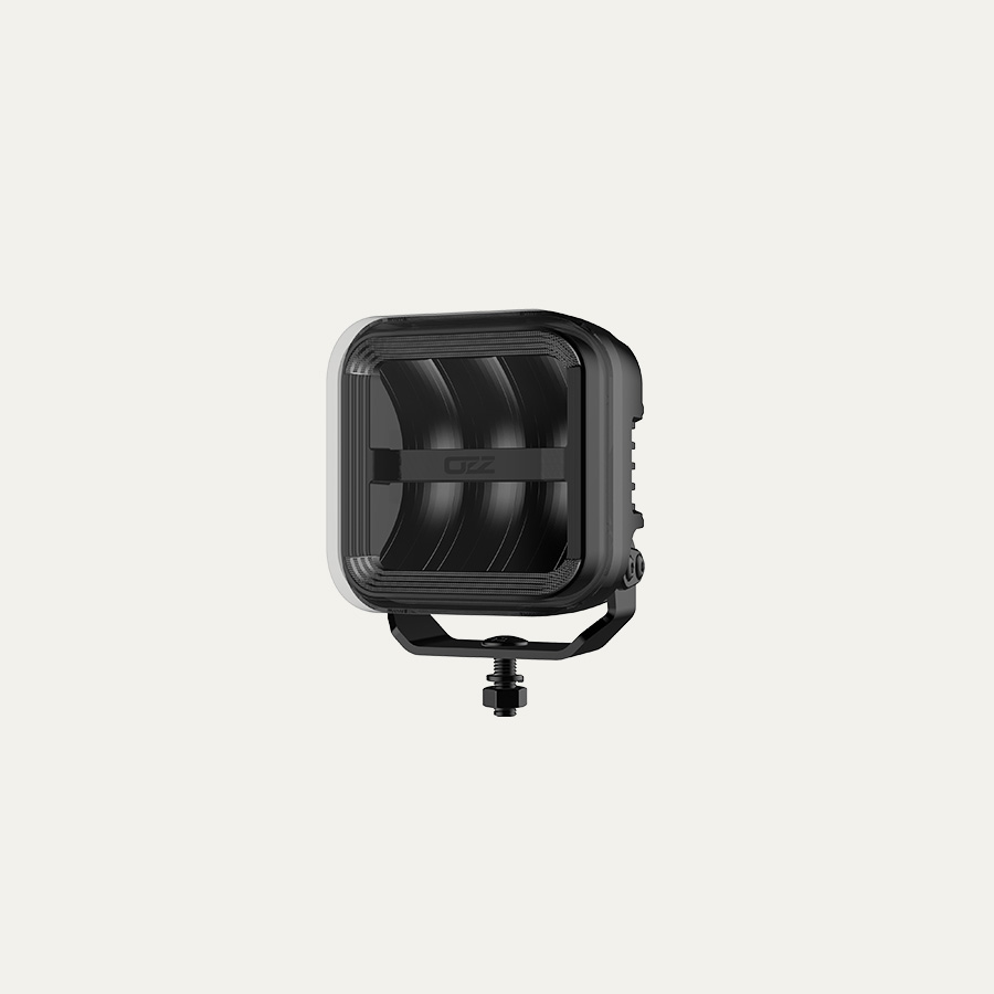 OZZ SQR 5" LED-lisävalo – Musta