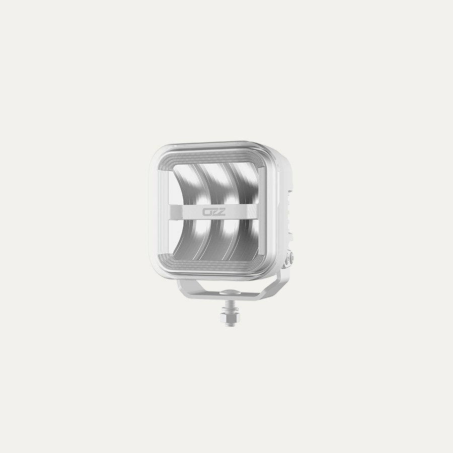 OZZ SQR 5" LED-lisävalo - Arktinen versio