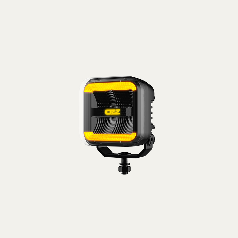 OZZ SQR 3″ LED-työvalo - Musta